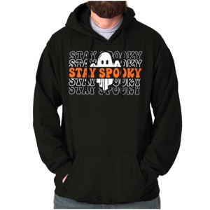 Halloween Season Ghost Gradient Hoodie Sweatshirt Women Men Brisco Brands - 1 of 4