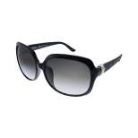 Salvatore Ferragamo SF 739SA 001 Womens Rectangle Sunglasses Black 59mm