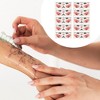 Unique Bargains Realistic Moon Star Styles Fake Tattoos Pink 10 Pcs - 4 of 4