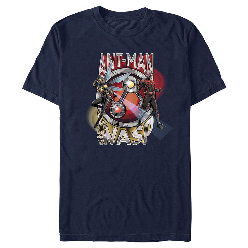 Men's Ant-Man and the Wasp: Quantumania Heroes Logo T-Shirt, 1 of 6