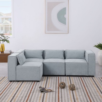 Modular Sofa,4 Seat Sofa Couches And Sectionals,Cloud Sectional Sofa,Multifunctional Sofa,Modular Couch Sectional,Knock Down Sofa-Cuddlewood
