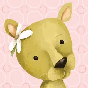 Oopsy Daisy's Laurie the Lioness Canvas Wall Art - Size 10x10 - 1 of 1