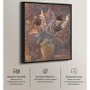 Art Remedy Clay vase with tulips and other flowers Classical vintage floral vase wall art Framed - 3 of 4