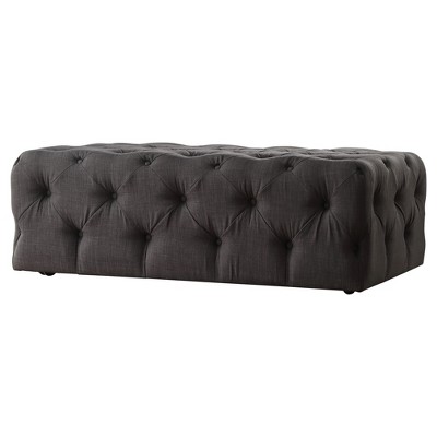 Place Button Tufted Cocktail Ottoman - Inspire Q
