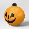 34" Oversized Pumpkins Halloween Decorative Prop Orange - Hyde and EEK! Boutique™ - 3 of 4