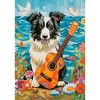 500 Piece Jigsaw Puzzle, Collie, Guitar and the Sea, Animal puzzle, Dog, Pets, Adult Puzzle, Castorland B-54008 - 2 of 4