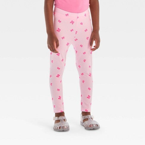 Girls' Leggings - Cat & Jack™ Floral Cream Xs : Target