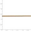 Black Bow Jewelry 1.5mm, 14k Yellow Gold, Solid Franco Chain Necklace - 4 of 4