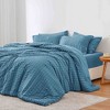 BAGOKIE 5/7 Pieces Seersucker Bed in a Bag Comforter Set - 2 of 4