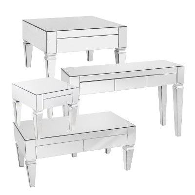 mirrored console table target