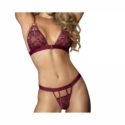Women's Bordeaux 2 Piece Set - Mapale