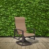 Courtyard Casual Santorini Padded-Sling Swivel Dining Chair  Price is for a Pack of 2 - 2 of 4