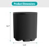 Ruvalino Ice Buckets Modern Insulated Ice Bucket with Sealed Cover for Outdoor Patio Garden Party - 3 of 4