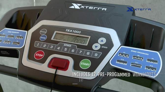 XTERRA Fitness TRX1000 Treadmill, 2 of 20, play video