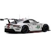 Porsche 911 RSR-19 #91 "Porsche GT Team" GTE Pro Winner "24 Hours of Le Mans" (2022) with Display Case 1/18 Model Car by Spark - 4 of 4