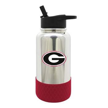 NCAA Georgia Bulldogs 32oz Chrome Thirst Hydration Water Bottle