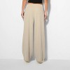 Women's Linen Trousers - Wild Fable™ Beige - 3 of 3
