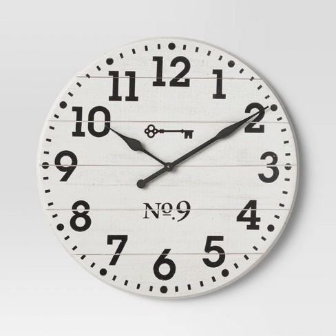 Farmhouse deals wall clock