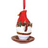 Roman, Inc 4.25 In Cardinal Cup Ornamrent Holly Teacups Saucer Tree Ornaments - 2 of 3