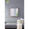 CAVINAS Rectangle Wall Mirrors with Wood Frame,Farmhouse Accent Wall-Mounted Mirror,Decorative Mirror for Living Room,Entryway,Office - 2 of 4