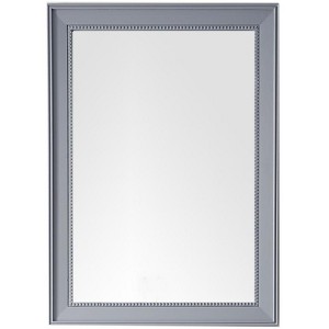 James Martin Vanities Bristol 29" Rectangular Mirror, Silver Gray - 1 of 1