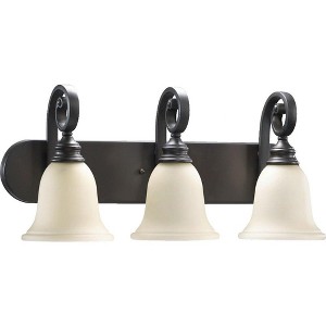 Quorum Lighting Bryant 3-Light Oiled Bronze Wall Sconce - 1 of 1