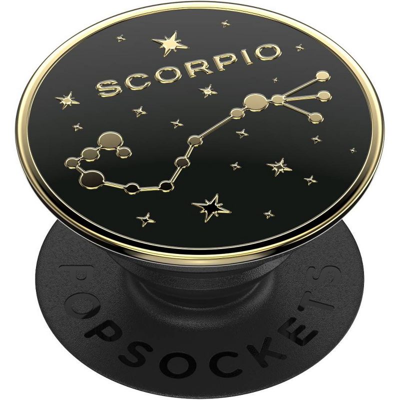PopSockets PopGrip Enamel Zodiac Cell Phone Grip & Stand, 1 of 10
