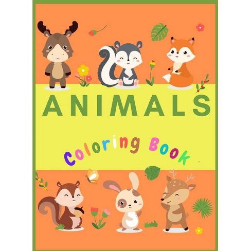 Download Animals Coloring Book By Angela Guzman Hardcover Target