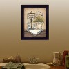 "Powder Room" by Mary Ann June, Ready to Hang Framed Print, Black Frame - 3 of 4