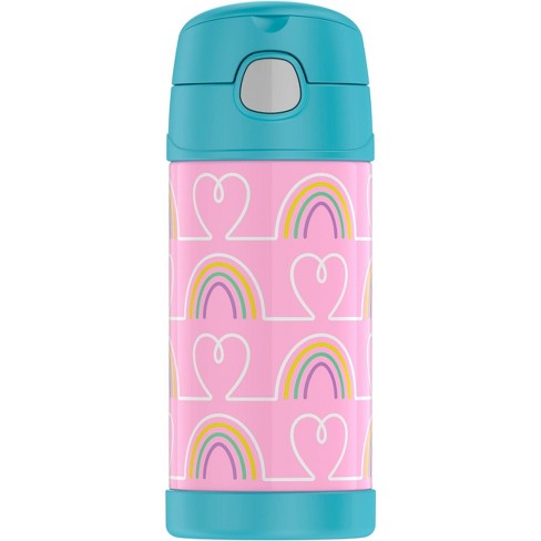 Thermos 12oz Funtainer Water Bottle Hearts Stars Target