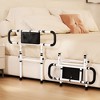 Topteng Sleep Safe Bed Slide Rail, Foldable Bedside Handrails for Getting Up - 3 of 4