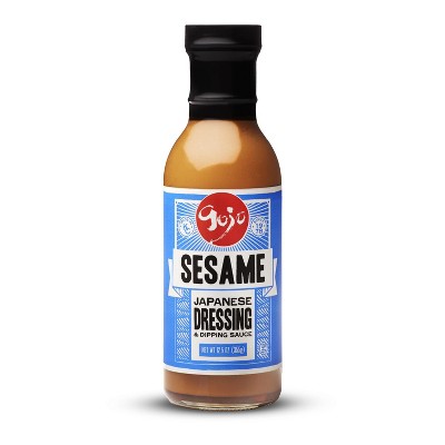 Gojo 12oz Japanese Sesame Dressing & Dipping Sauce - Single Bottle