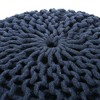 NicBex Oval Pouf for Bedroom,Ottoman for Living Room,Bedroom,Entryway - 4 of 4