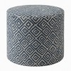 Wovenbyrd Hampton 19" Round Pouf Ottoman - 2 of 4