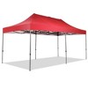 Ainfox 10ft x 20ft Outdoor Gazebo Canopy Tent without Sidewalls Heavy Duty Tent for Party Wedding Events Beach BBQ - 2 of 4