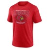 NCAA Louisville Cardinals Men's Tri-Blend T-Shirt - 2 of 3
