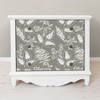 NuWallpaper Foliage Peel and Stick Wallpaper Gray: Removable Vinyl, Self-Adhesive, Smooth Finish, 28.2 Sq Ft Coverage - 4 of 4