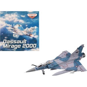Dassault Mirage 2000-5F Fighter Aircraft "2-FA, Cigognes" French Air Force "Wing" Series 1/72 Diecast Model by Panzerkampf - 1 of 4