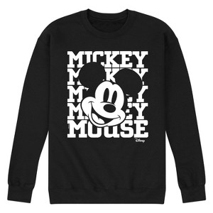Men's - Disney - Mickey Mouse Graphic Fleece Sweatshirt - 1 of 4