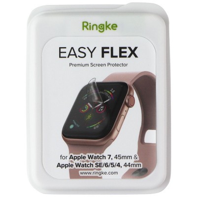 Ringke Easy Flex Screen Protector for Apple Watch 4/5/6/SE 44mm, 7 45mm - 3 Pack