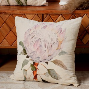 Sapphtopaz Soft Throw Pillows, Bed Pillows with Printed Cushion, Single Piece Stylish Accent Pillows for Bed & Couch - 1 of 4