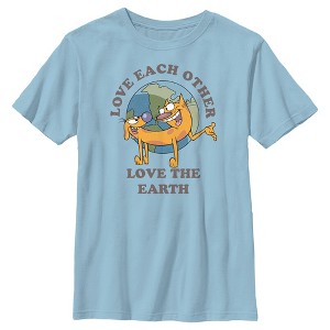 Boy's Catdog Love the Earth T-Shirt - 1 of 4