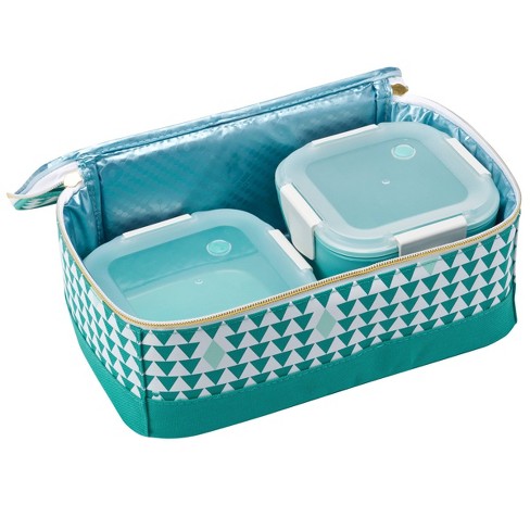 Fit & Fresh Cromwell Cinch Bag Lunch Kit Set : Target