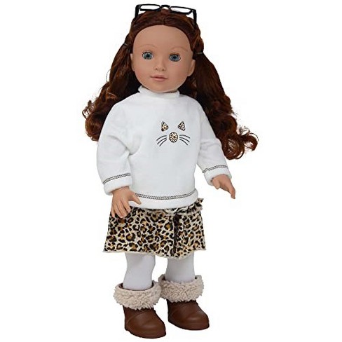 Our Generation Natalia & Nillie 18 Doll & Pet Training Set