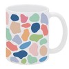 Elanze Designs Giraffe Pattern Spirit Animal 11 Ounce White Ceramic Coffee Mug - 2 of 2