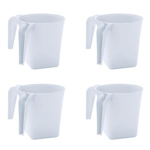 YBM Home Square Plastic Wash Cup, Pack of 4 - 1 of 1