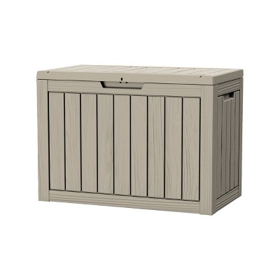 Yardgrace Deck box Water Resistant Resin Lockable