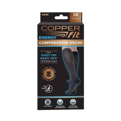 Copper Fit CBD and Copper Infused Compression Socks (1-Pair) – DealJock