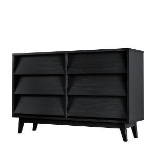 Bella Depot 6 Drawers Double Dresser Features Vintage-style and Bevel Design - 1 of 4