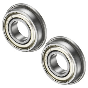 Unique Bargains Chrome Steel Durable Multipurpose Use Flanged Ball Bearing - 1 of 4
